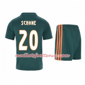 Maillot/Tenue Ajax Amsterdam Lasse Schöne 20 Enfant Extérieur 2019/2020